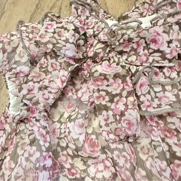 First Impressions Pink Floral Baby Dress - Picture 2 of 6